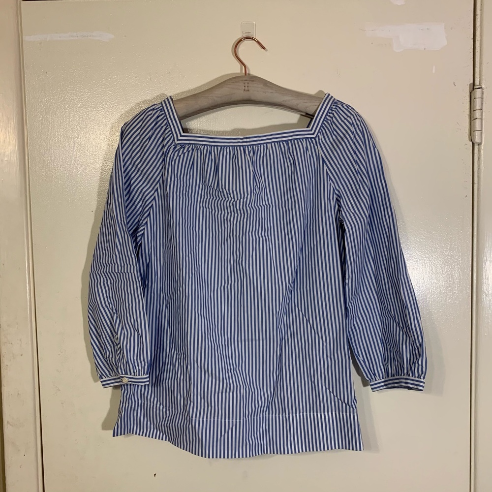 NWT Crewcuts long sleeve square neck top